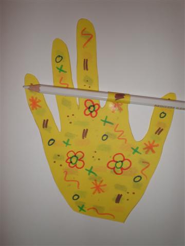 Boeket van handjes